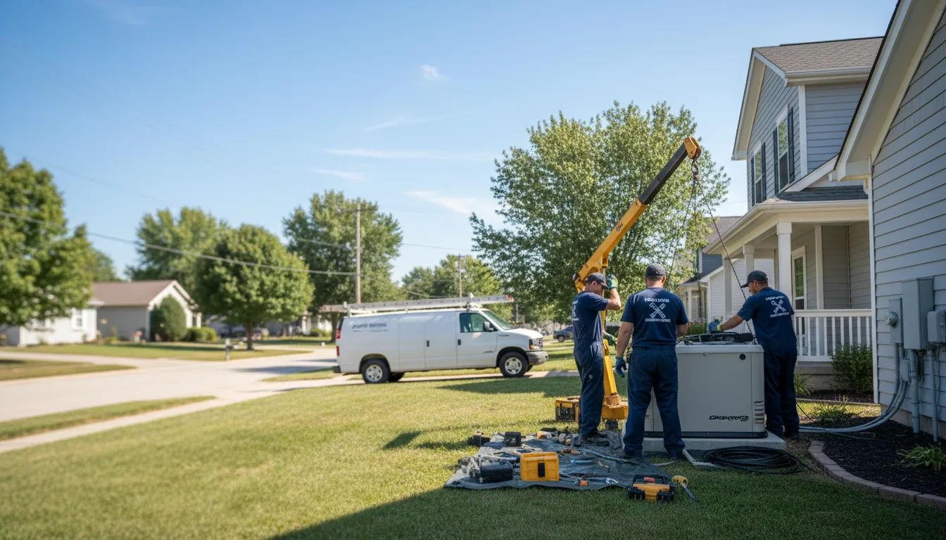 Generator Installation in Reading, KS near me